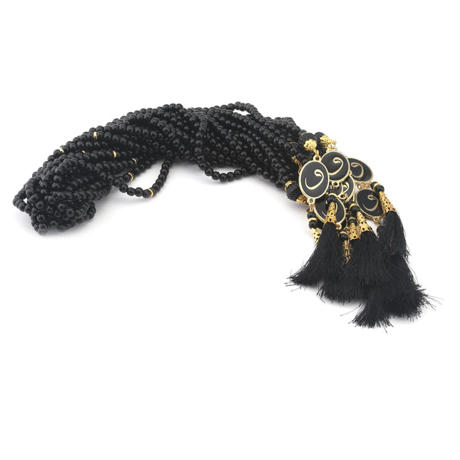 99'Luk 6 Mm Mineli İnci Tesbih (10 Adet)