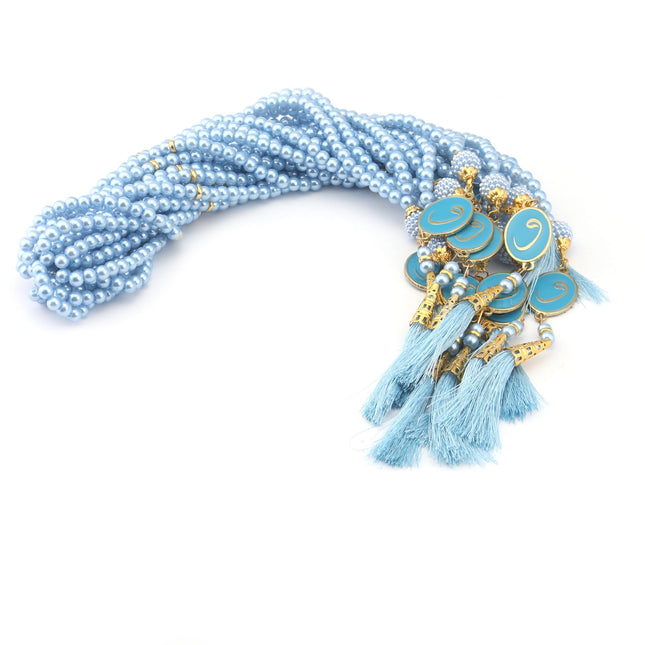 99'Luk 6 Mm Mineli İnci Tesbih (10 Adet)