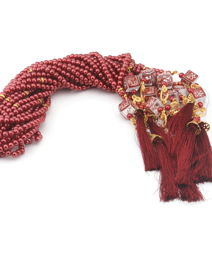 99'Luk Küp Ayetli İnci Tesbih (10 Adet)