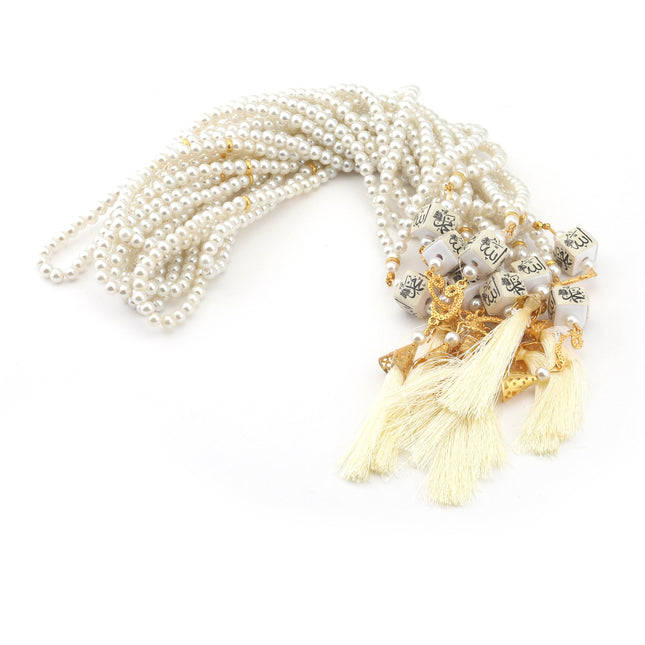 99'Luk Küp Ayetli İnci Tesbih (10 Adet)