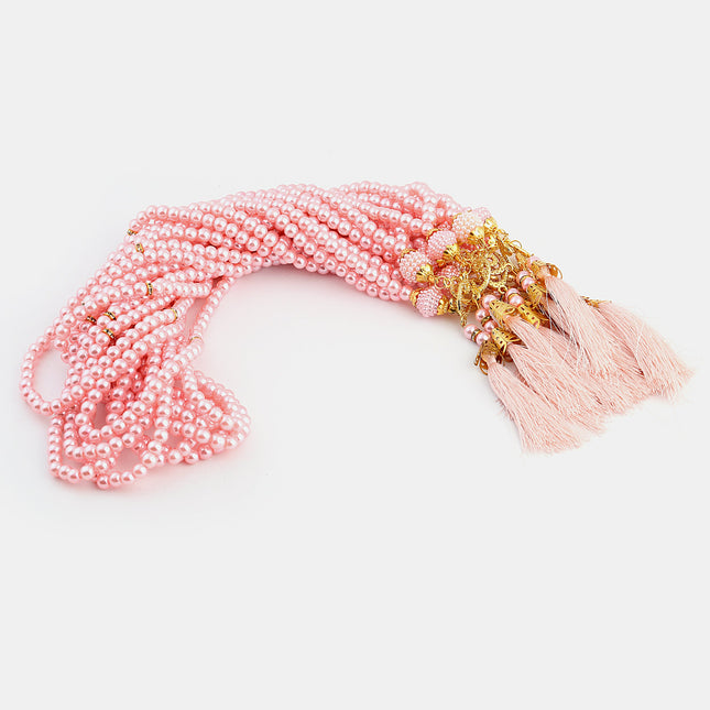 99'Luk 6 Mm Vavlı İnci Tesbih (10 Adet)