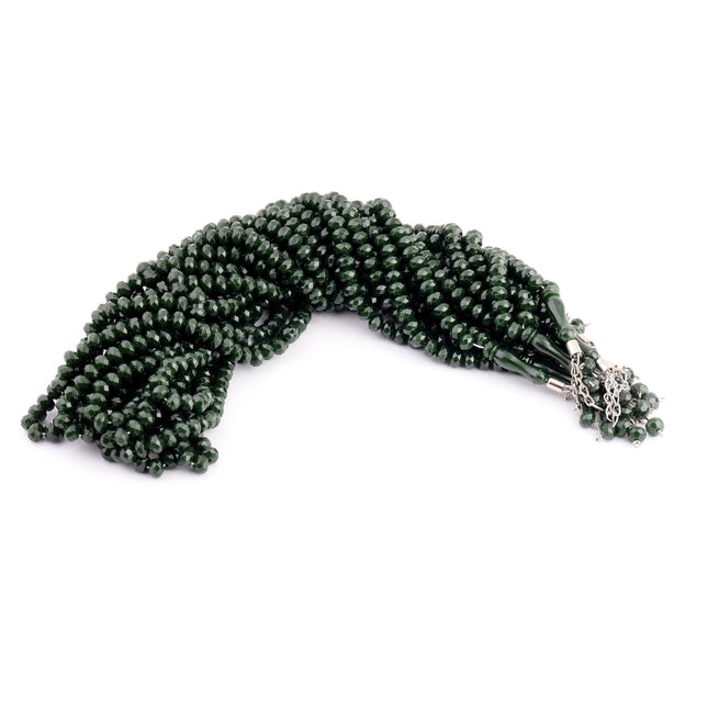 99'Luk 8 Mm Zümrüt Tesbih (10 Adet)