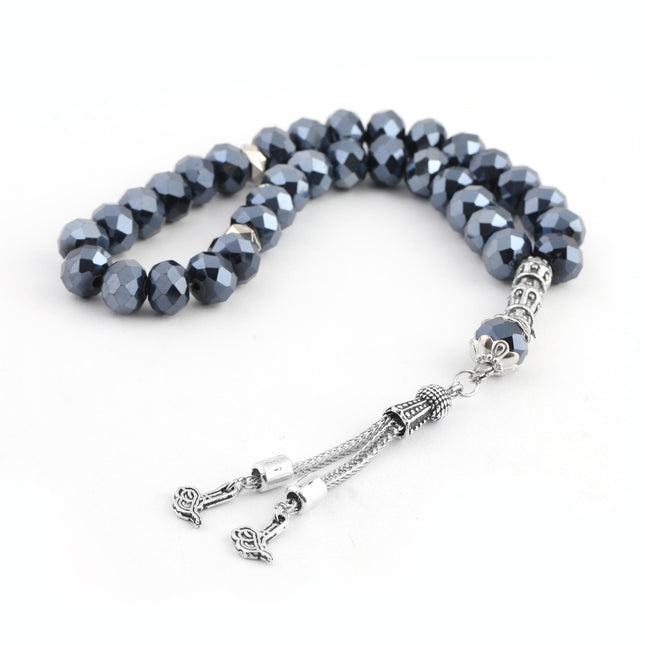 33'Lük 8 Mm Kristal Tesbih (10 Adet)
