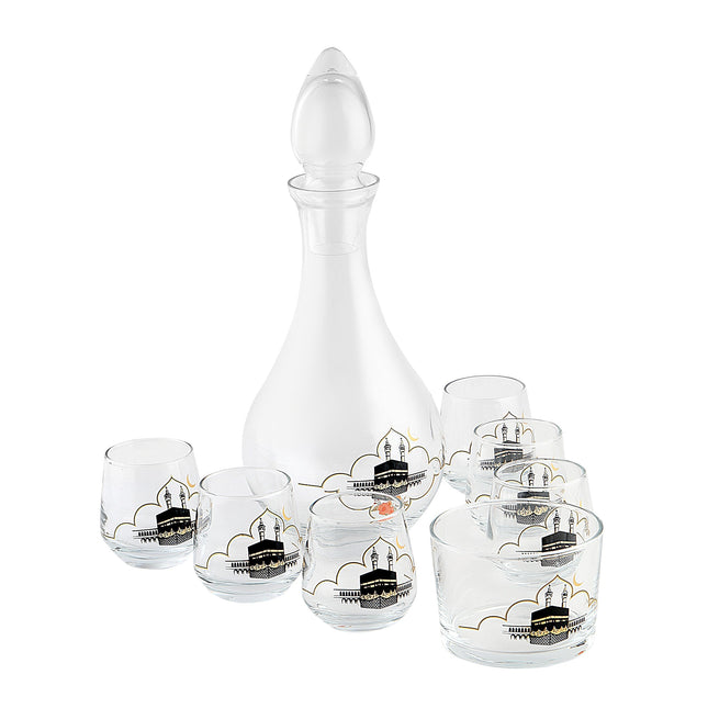 Cam Kabe Desenli Zemzem Takımı