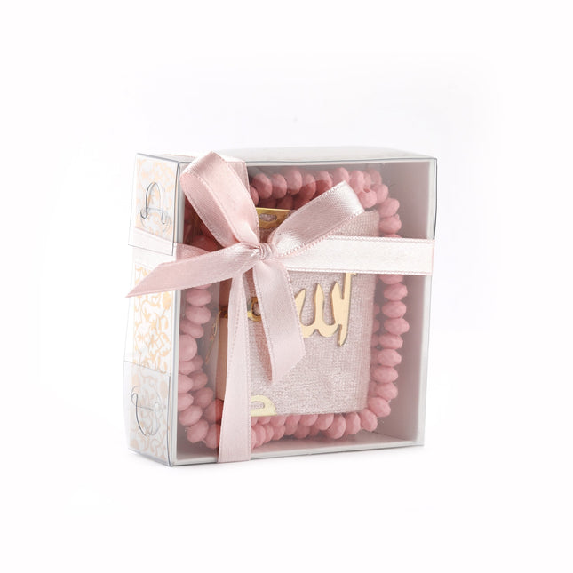 Hediyelik Mini Kuran-ı Kerim Tesbih Seti