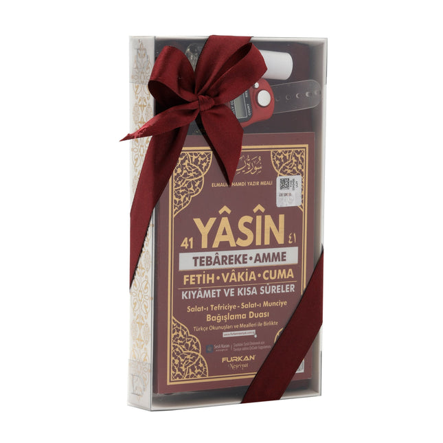 Hediyelik Şal Yasin Zikirmatik Esans Seti 60'Lı