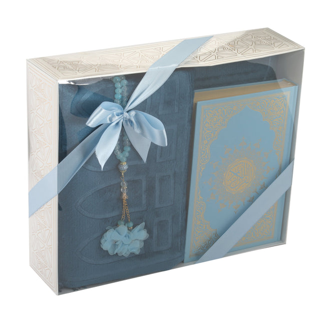 Hediyelik Seccade Kuran-ı Kerim Tesbih Seti