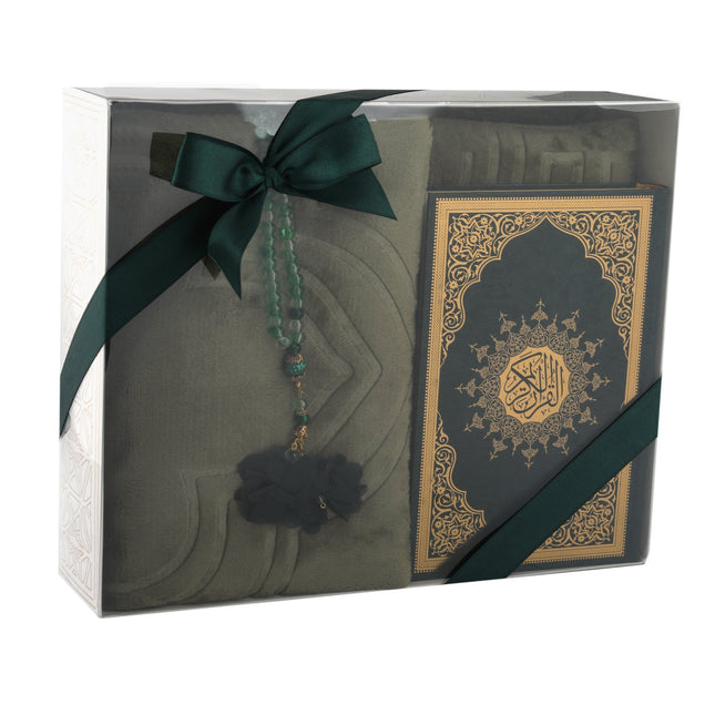 Hediyelik Seccade Kuran-ı Kerim Tesbih Seti