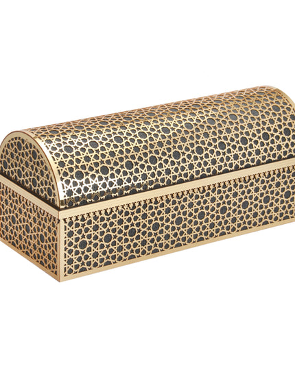 37x15x16 Cm Hediyelik Seccade Kuran-ı Kerim Tesbih Sandık Set