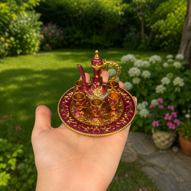 8x8 Cm Minyatür Zemzem Takımı