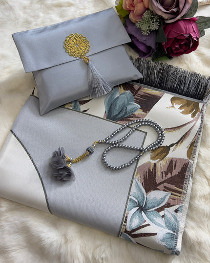 Şantuk Flower Seccade Tesbih Seti