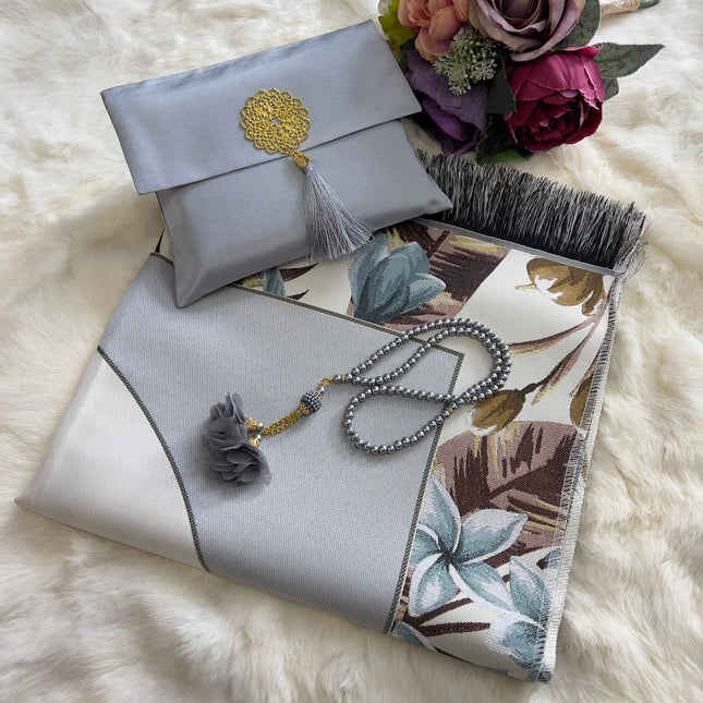 Şantuk Flower Seccade Tesbih Seti