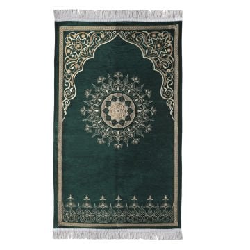 Göbekli Lüks Astarlı Şönil Seccade 25'Li