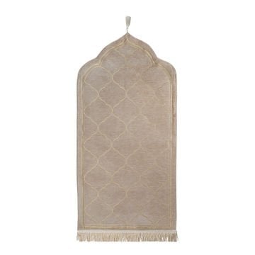 Biyeli/Düz Astarlı Lüks Şönil Seccade 25'Li