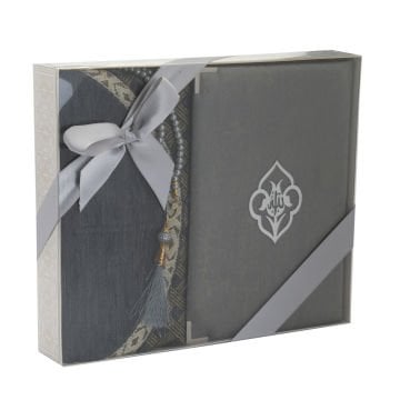 Hediyelik Seccade Kuran-ı Kerim Tesbih Seti 12'Li