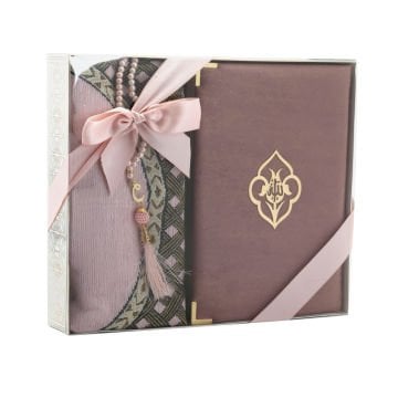 Hediyelik Seccade Kuran-ı Kerim Tesbih Seti 12'Li