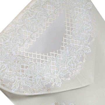 35x35 Cm Lüx Saten Çantalı Seccade 25'Li