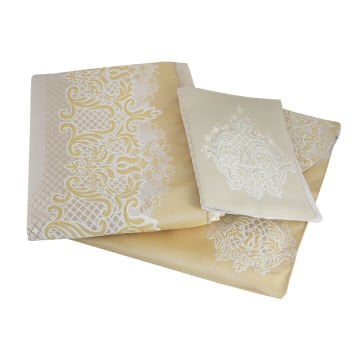 35x35 Cm Lüx Saten Çantalı Seccade 25'Li