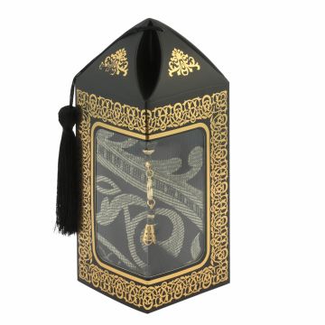 Bade Serisi Seccade Tesbih Seti Siyah