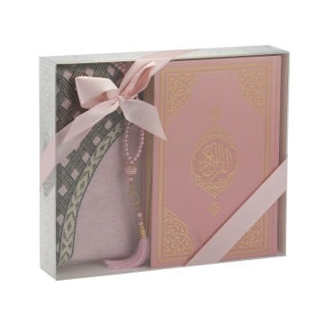 Hediyelik Kuran-ı Kerim Seccade Tesbih Seti 12'Li