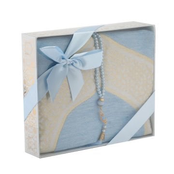 Açelya Serisi Hediyelik Seccade Tesbih Seti 24'Lü