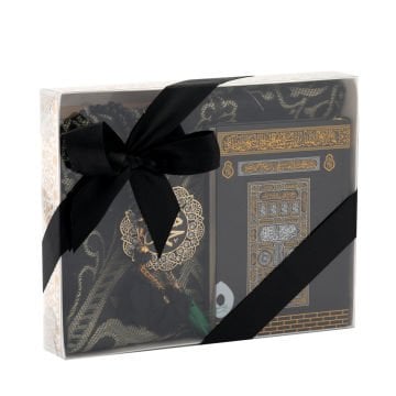 Hediyelik Kuran-ı Kerim Seccade Otosüs Tesbih Seti 16'Lı