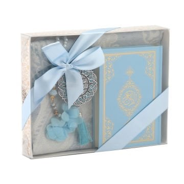 Hediyelik Kuran-ı Kerim Seccade Otosüs Tesbih Seti 16'Lı