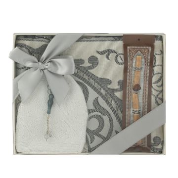 Erkeklere Özel Seccade Tesbih Hac Ve Umre Seti (32'li)