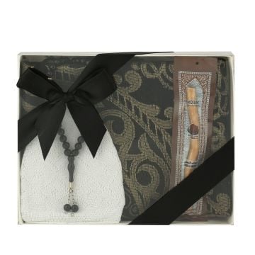 Erkeklere Özel Seccade Tesbih Hac Ve Umre Seti (32'li)