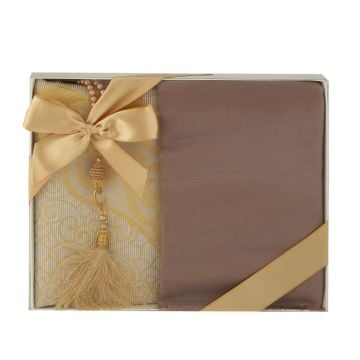 Kadınlara Özel Seccade Eşarp Tesbih Hac Ve Umre Seti (32'li)