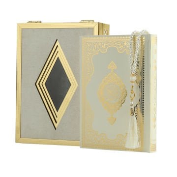 20x29x6 Cm Prizma Plaket Kuran-ı Kerim Tesbih Kutusu