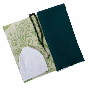 Hicaz Serisi Hac Umre Hediye Seti Yeşil