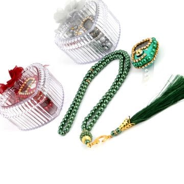 Kalpli Mika Kutulu Zikirmtik Tesbih Seti