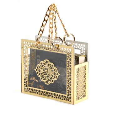 Hediyelik Kuran-ı Kerim Tesbih Seti Siyah