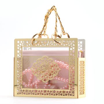 Hediyelik Kuran-ı Kerim Tesbih Seti Pembe