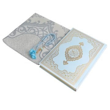 Hediyelik Seccade Kuran-ı Kerim Tesbih Seti