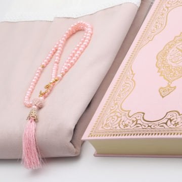 Hediyelik Seccade Kuran-ı Kerim Tesbih Seti