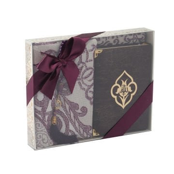 Hediyelik Kuran-ı Kerim Seccade Tesbih Seti