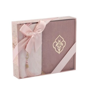 Hediyelik Kuran-ı Kerim Seccade Tesbih Seti