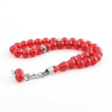 Erkeklere Özel Seccade Tesbih Hac Ve Umre Seti Bordo