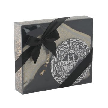 Hediyelik Seccade Tesbih Tabak Seti 24 'Lü