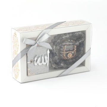 Hediyelik Mini Kuran-ı Kerim Tesbih Zikirmatik Seti 72'Li