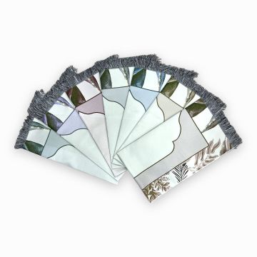 İpek Saten Flower Seccade Vizon