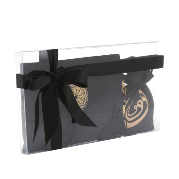 Nakkaş Serisi Yasin Ve Tesbih Seti Siyah