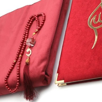 Hediyelik Seccade Yasin Tesbih Seti