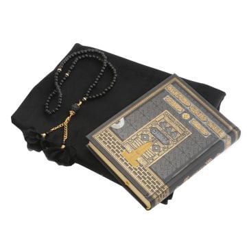 Hediyelik Seccade Kuran-ı Kerim Tesbih Seti