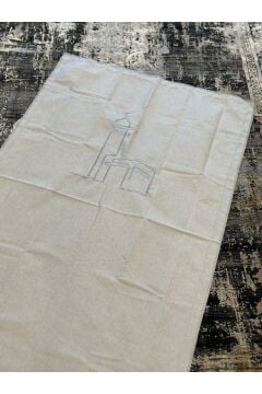 Çantalı Desenli Seyahat Seccadesi