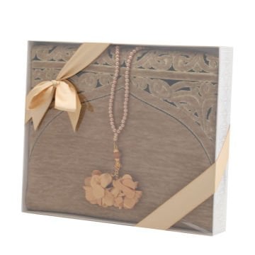 Hediyelik Seccade Tesbih Seti 24'Lü