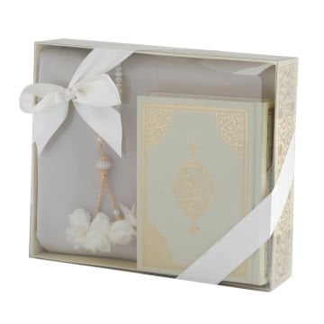 Hediyelik Seccade Kuran-ı Kerim Tesbih Seti 24'Lü