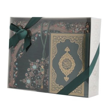 Hediyelik Seccade Kuran-ı Kerim Tesbih Seti 10'Lu